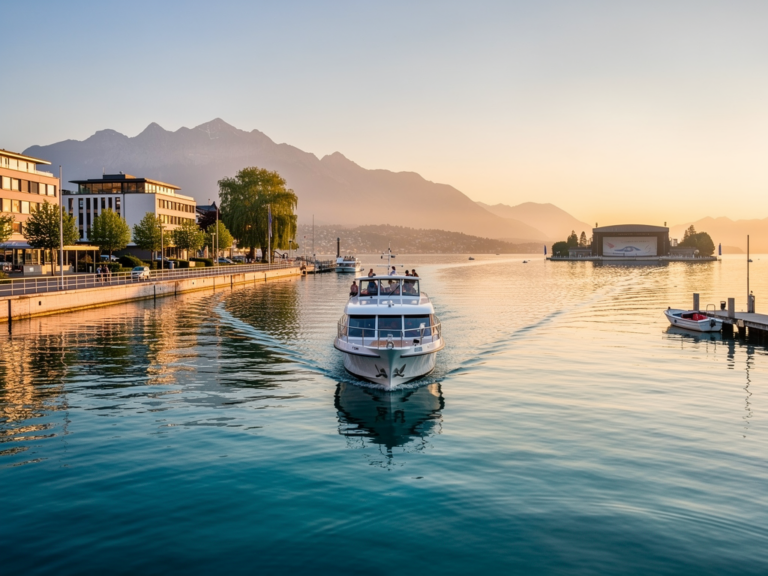 Entspannte Hafenrundfahrt in Bregenz mit Blick auf Bodensee und versteckte Geheimtipps
