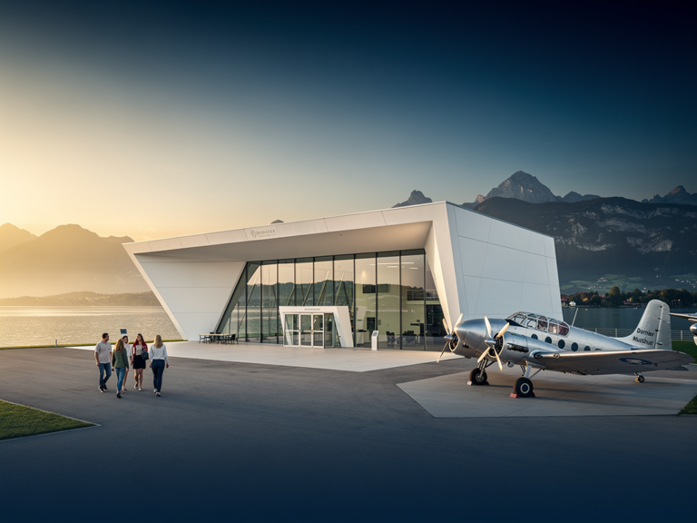 Dornier Museum Friedrichshafen mit historischen Flugzeugen und interaktiver Ausstellung