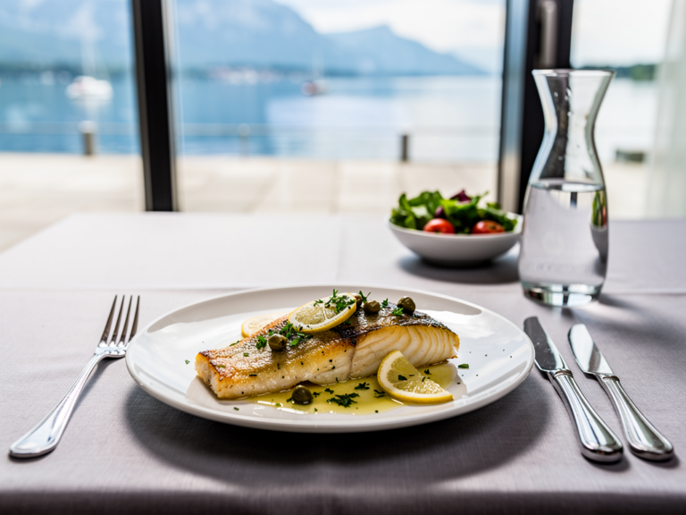 Kulinarische Highlights rund um Felchen Müllerin Art in Friedrichshafen erleben Felchen Müllerin Art frisch gebraten in Friedrichshafen am Bodensee