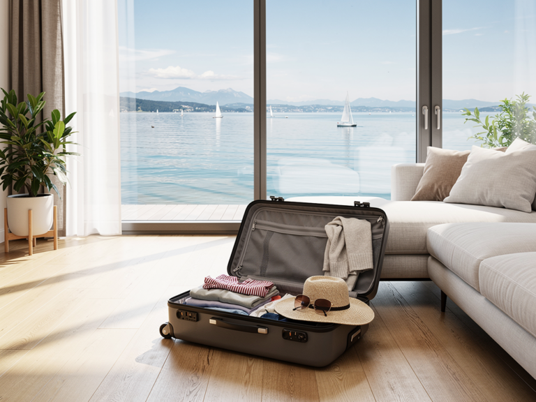 Wie Sie ein Ferienhaus Bodensee mieten und den Urlaub entspannt planen Gemütliches Ferienhaus am Bodensee mit Seeblick für entspannte Urlaubstage