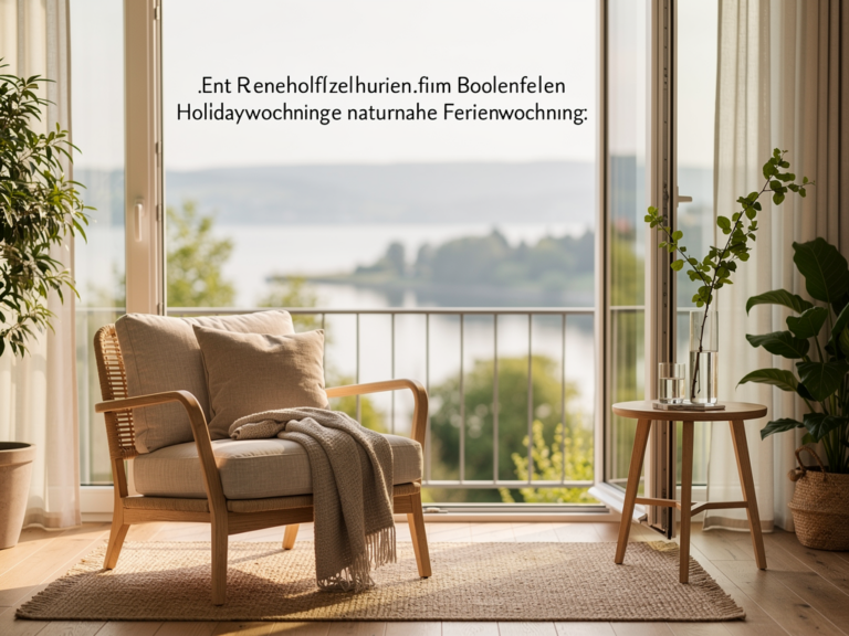Naturnahe Ferienwohnung Radolfzell mit Blick auf Bodensee und grüne Landschaften