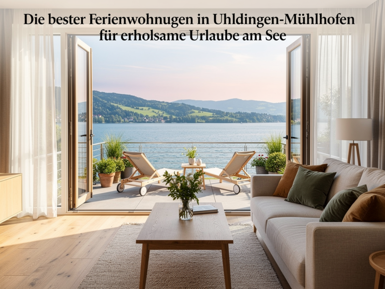 Gemütliche Ferienwohnung Uhldingen-Mühlhofen mit Blick auf den Bodensee und Natururlaub