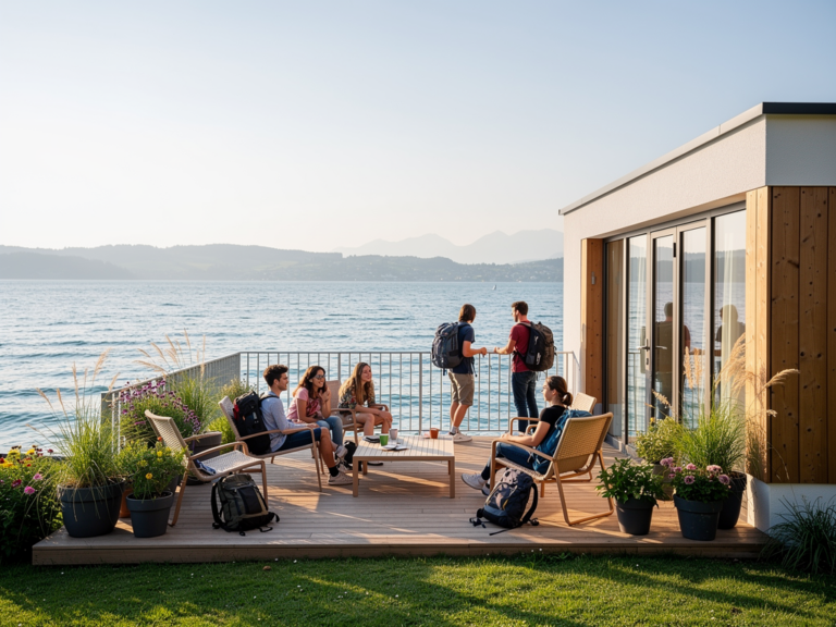 Günstiges Hostel am Bodensee mit Seeblick und zentraler Lage für Backpacker