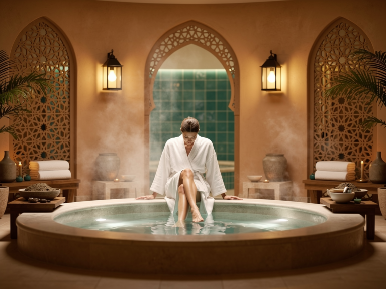 Hotel Ganter Rasul-Bad Erfahrungen: Entschleunigung mit orientalischem Flair Orientalisch gestaltetes Rasul-Bad im Hotel Ganter für entspannte Wohlfühlmomente