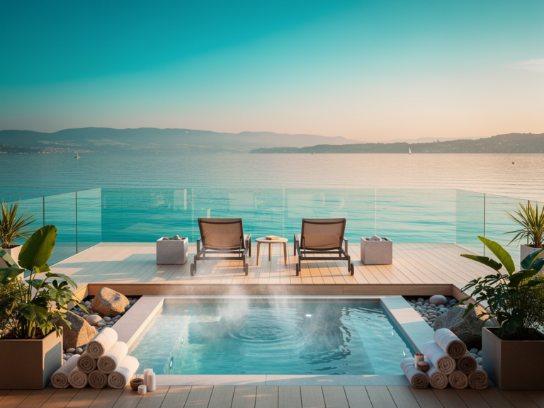 Hotel Haus am See Konstanz mit Bodenseeausblick und entspannter Wellnessatmosphäre