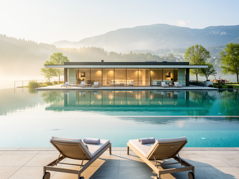 Entspannender Wellnessbereich und Seeuferidylle im Hotel Hoeri See Spa erleben