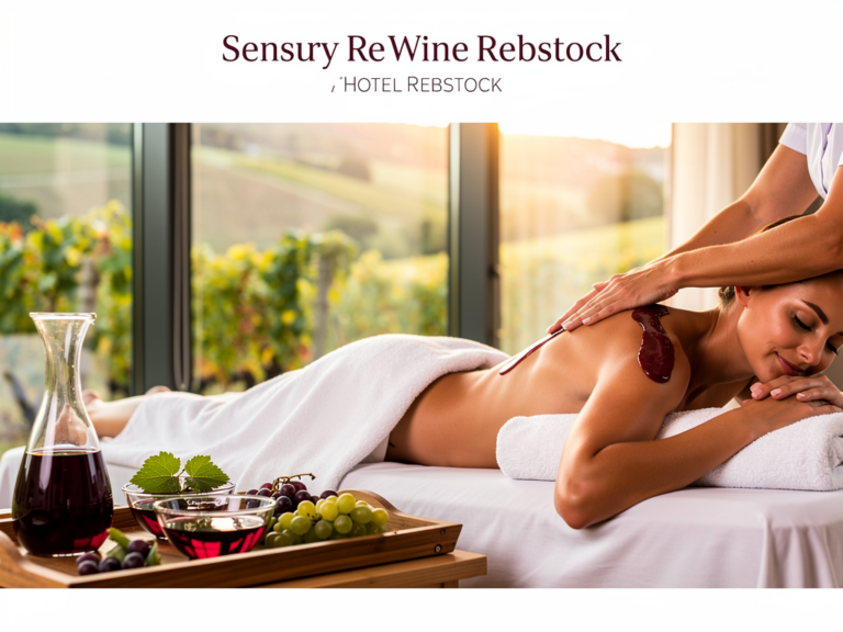 Entspannte Sinnesreise mit Weinmassage im Wellnesshotel Rebstock erleben