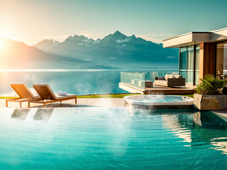 Rustikale Alpen-Gemütlichkeit und moderne Wellness im Hotel Widderstein Höchst Test