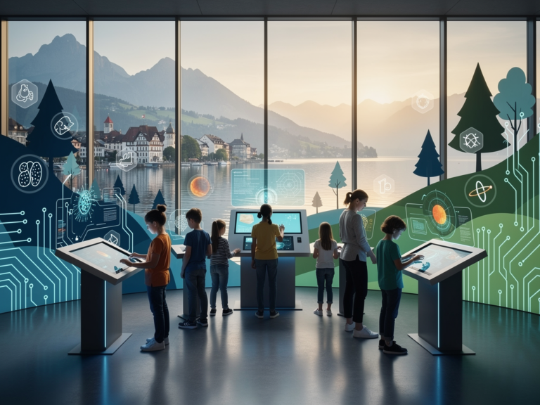 interaktive Natur- und Technikstationen in der inatura Dornbirn spielerisch entdecken