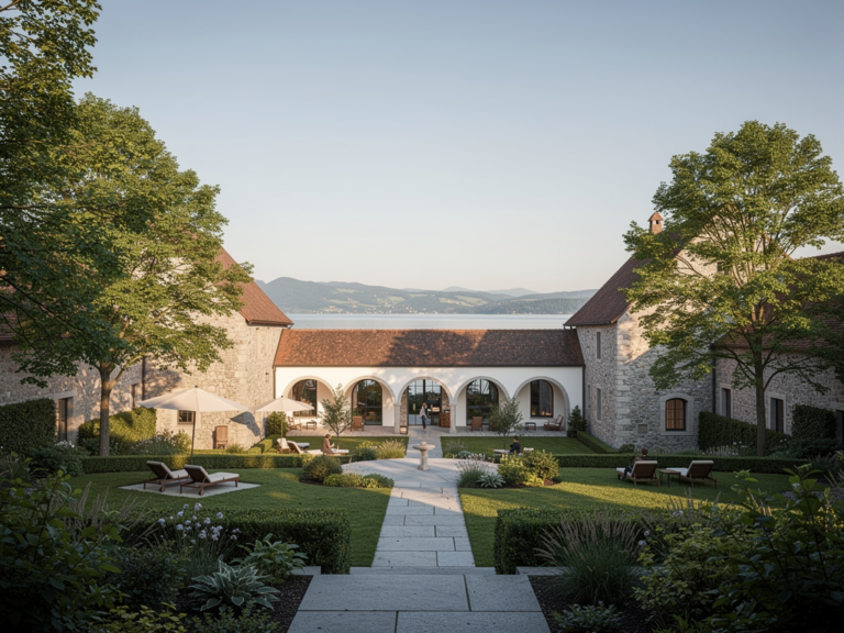 Kloster Hotels Bodensee entdecken und Ruhe in einzigartiger Atmosphäre genießen Historisches Kloster Hotel am Bodensee mit ruhiger, meditativer Atmosphäre und Seeblick