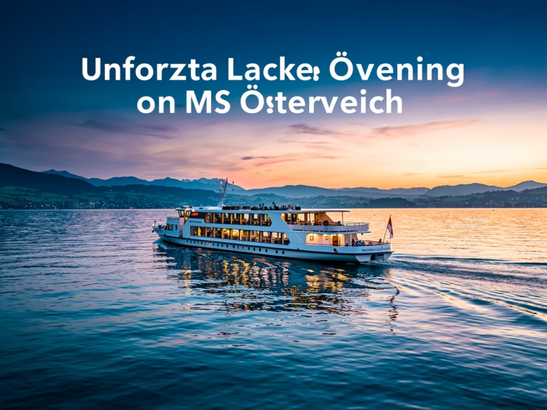MS Österreich Bodensee Abendfahrt bei Sonnenuntergang mit stilvoller Atmosphäre und Kulinarik