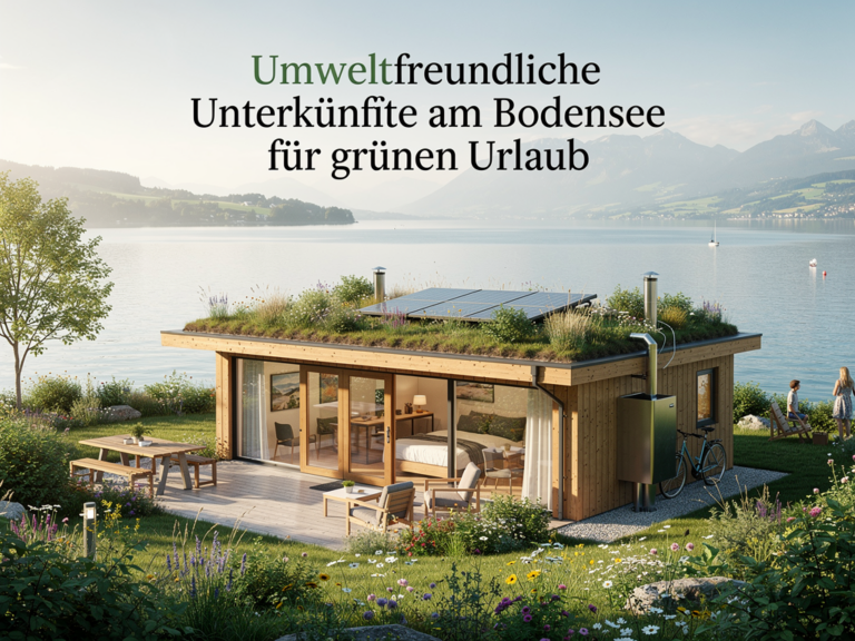 Nachhaltige Unterkunft am Bodensee mit Solaranlage und umweltfreundlicher Bauweise