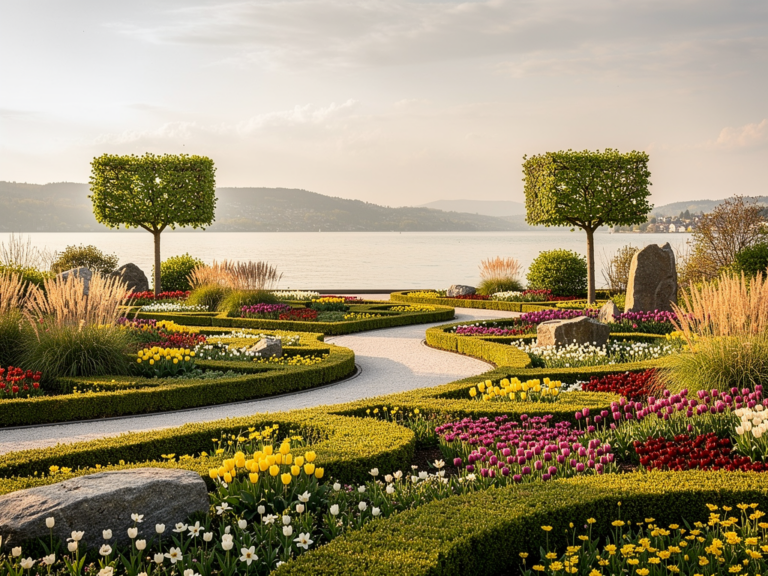 Naturnahe Landschaft mit vielfältiger Flora und nachhaltiger Pflege auf der Insel Mainau