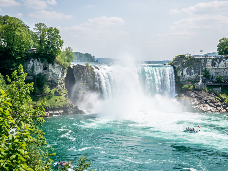 Rheinfall Schaffhausen Wasserfall Naturgewalt beeindruckende Landschaft Besuch erleben
