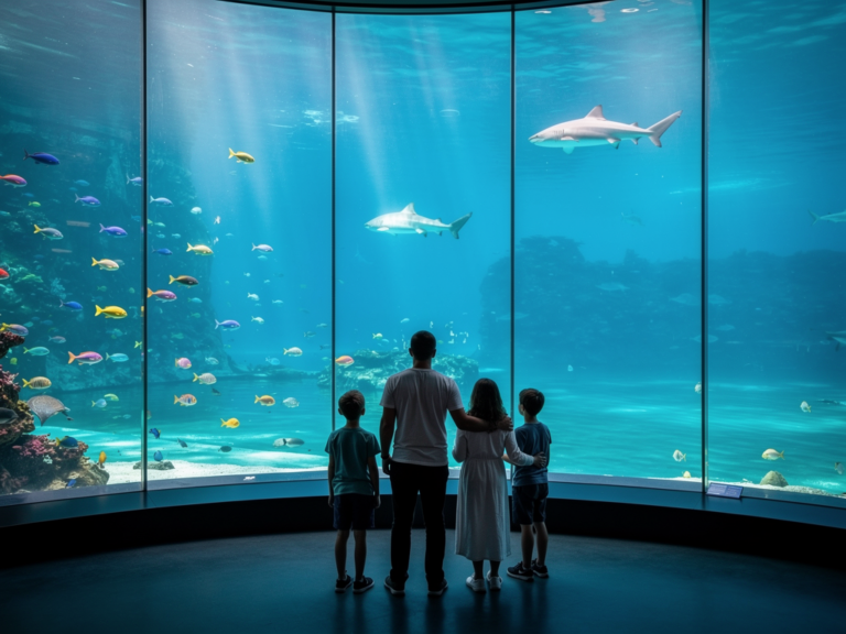 Ein spannender Familienausflug im SEA LIFE Konstanz – unsere Erfahrungen Familien erkunden fasziniert die bunte Unterwasserwelt im SEA LIFE Konstanz