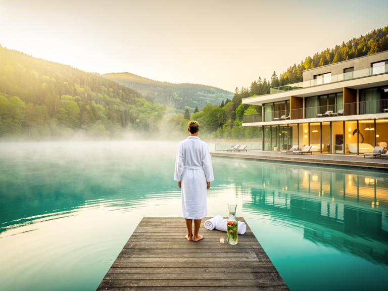 Entspannung im Spa des Seehotels am Stausee Albstadt in naturnaher Umgebung