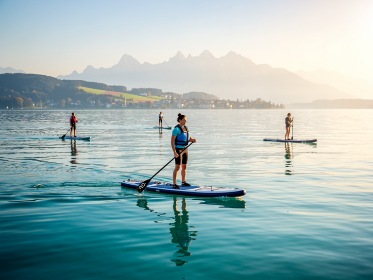 SUP Anfänger am Bodensee entdecken Stand-up-Paddling mit ehrlicher Bewertung und Tipps