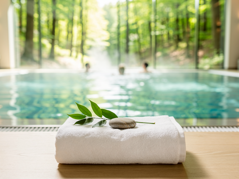 So wirkt das Auszeit Paket in der Waldsee-Therme Bad Waldsee wirklich Entspannende Wohlfühlatmosphäre im Waldsee-Therme Bad Waldsee Auszeit Paket
