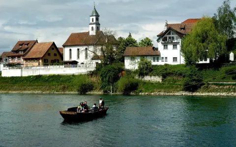 Rheinfähre Kadelburg