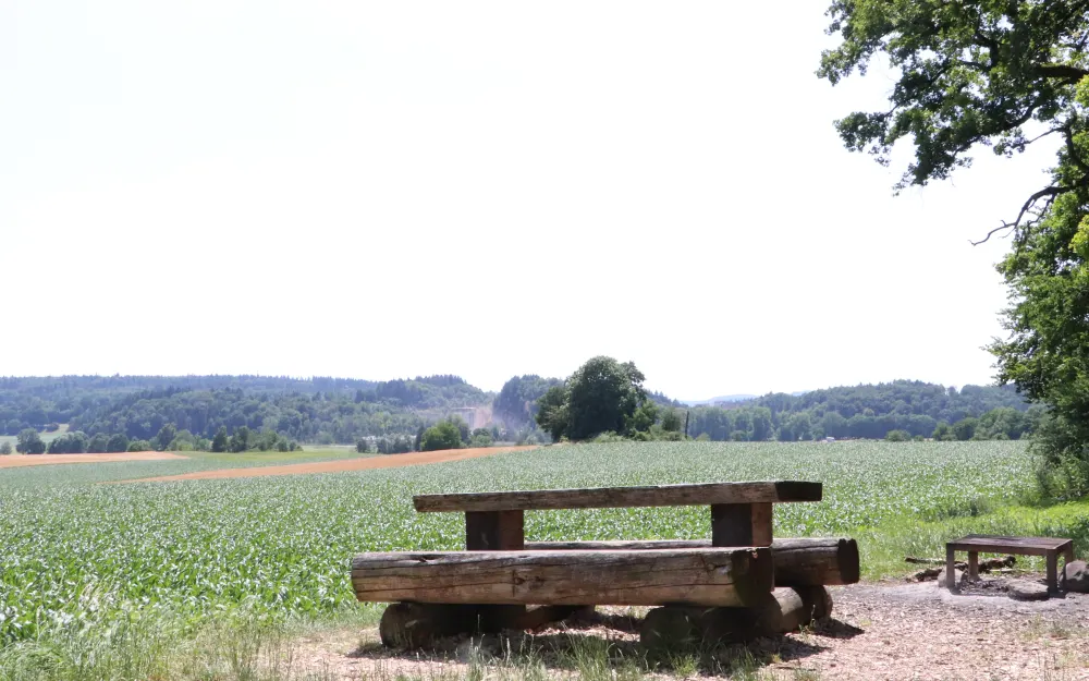 Grillstelle an der Strecke