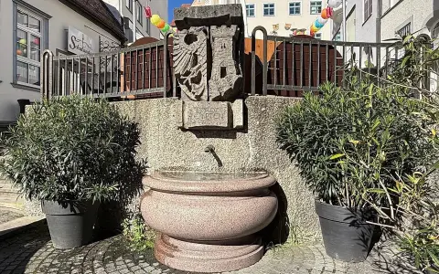 Freitreppenbrunnen