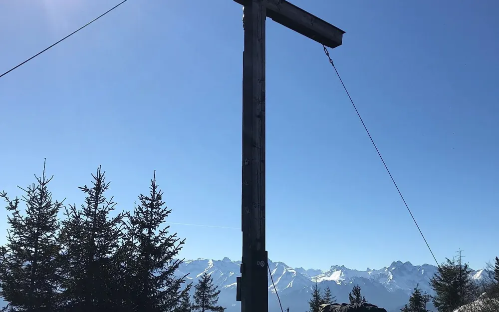 Gipfelkreuz am Bolsterlanger Horn
