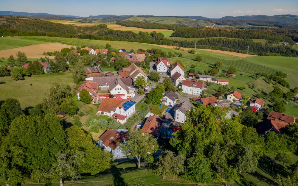 Blick auf Breitenfeld