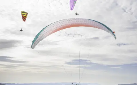 Gleitschirmflieger Fürstenberg