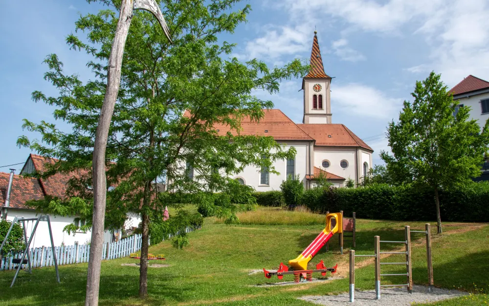Spielplatz an der Schule Hoppetenzell