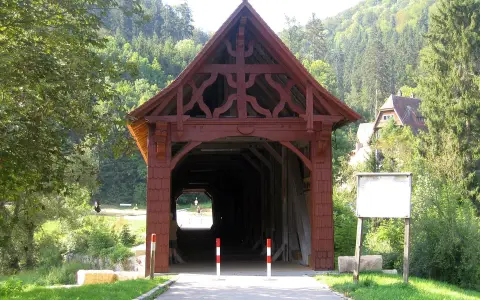 Historische Holzbrücke