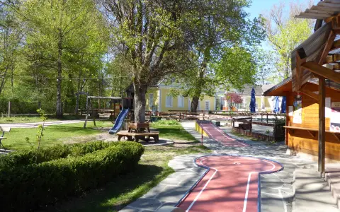 Minigolf im Schlosspark