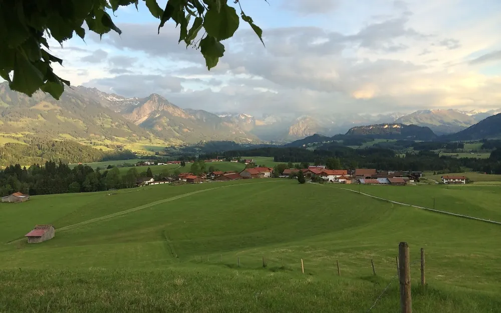 Aussicht von der Wittelsbacher Höhe