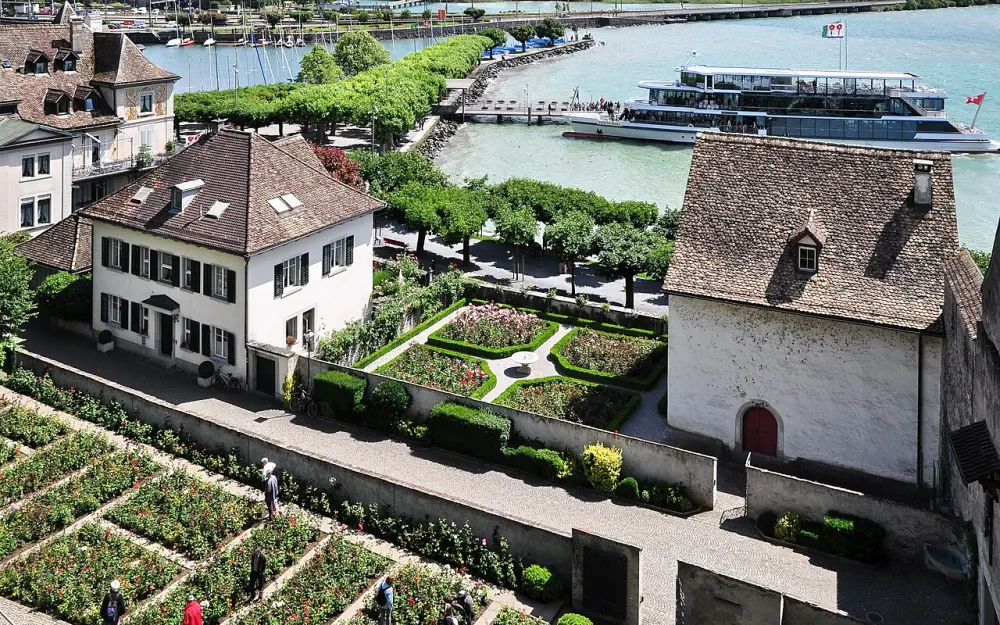 Rosengärten in Rapperswil