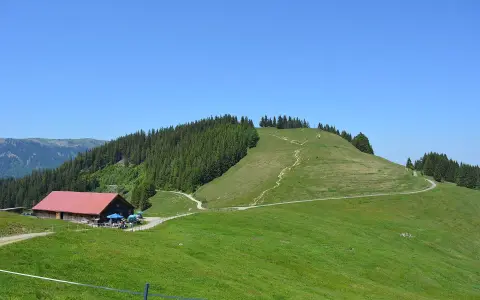 Alpe Fahnengehren am Ofterschwanger Horn in Ofterschwang