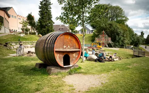 Spielplatz bei der Rothaus GenussWelt