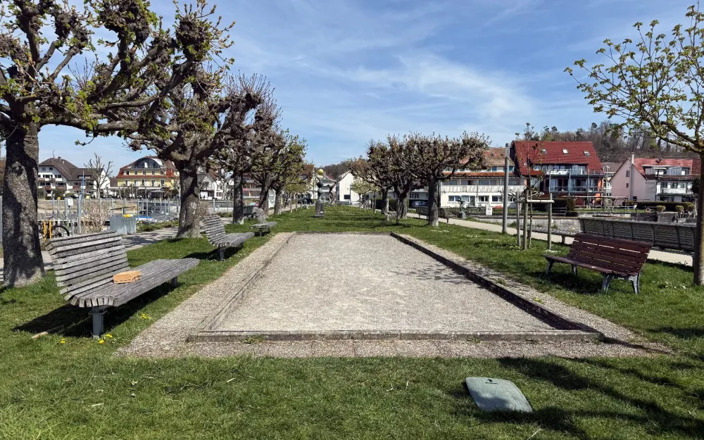Boccia Bahn in Unteruhldingen