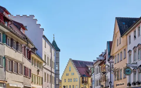 Häuser in der Wangener Altstadt