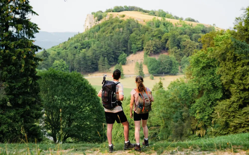 Wanderer am Lochen