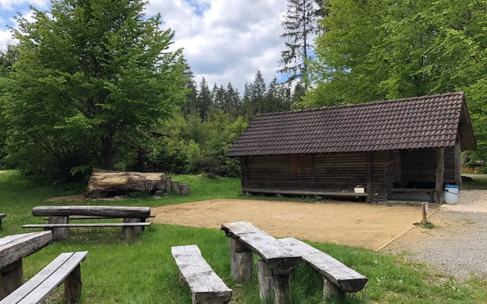 Grillstelle am Waldsportpfad
