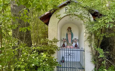 Bildstock bei der Burraumühle zum Gedenken an einen Gefallenen