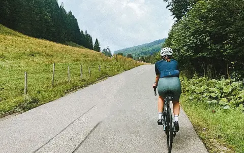 Rennrad im Rohrmoostal