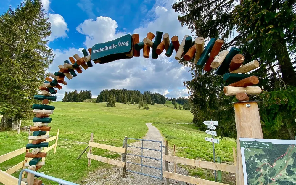 Stuimändle Pfad am Ofterschwanger Horn