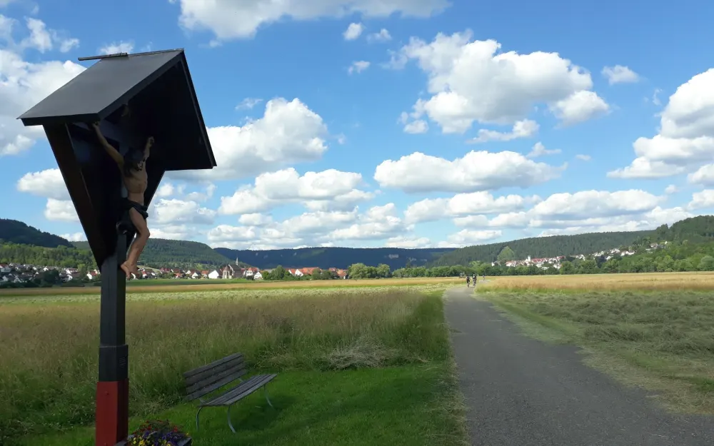 Radweg bei Mühlheim-Stetten