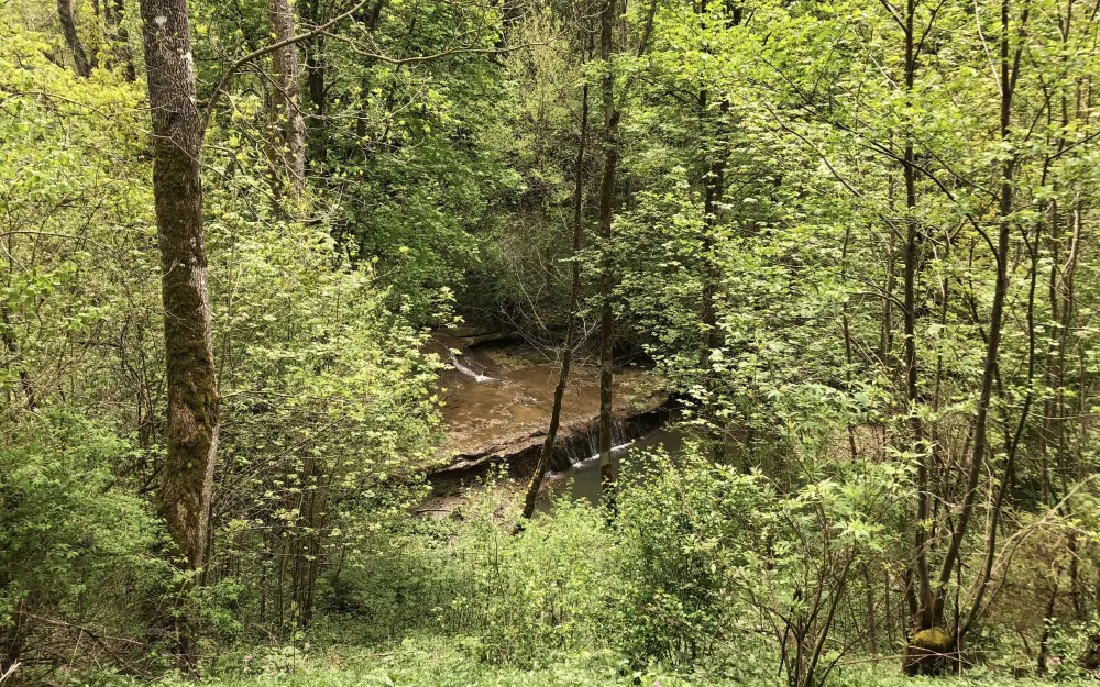 Wasserfall der Schlichem