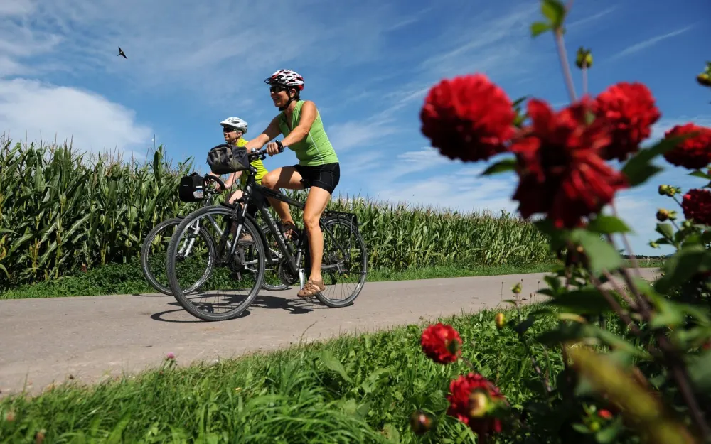 Radfahren in der Quellregion Donau
