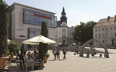Brunnen am Forum Allgäu