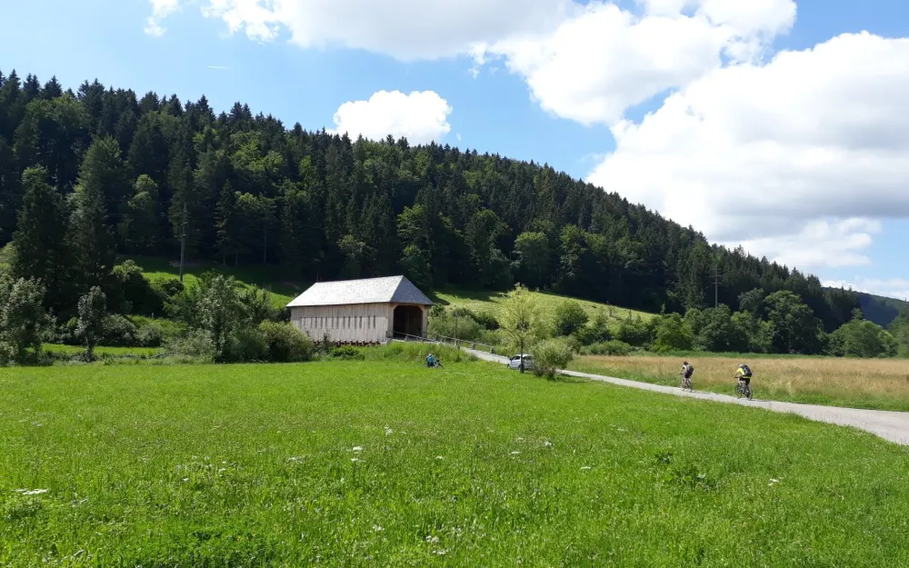 Donauradweg bei Immendingen