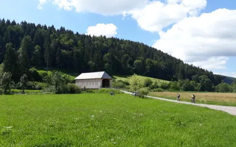 Donauradweg bei Immendingen