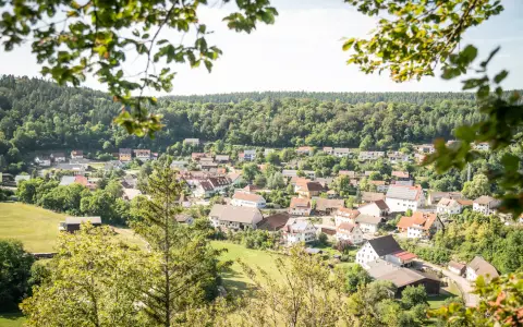 Langer Felsen - Aussichtspunkt, Premiumwanderweg Wilde Täler - Fürstliche Höhen