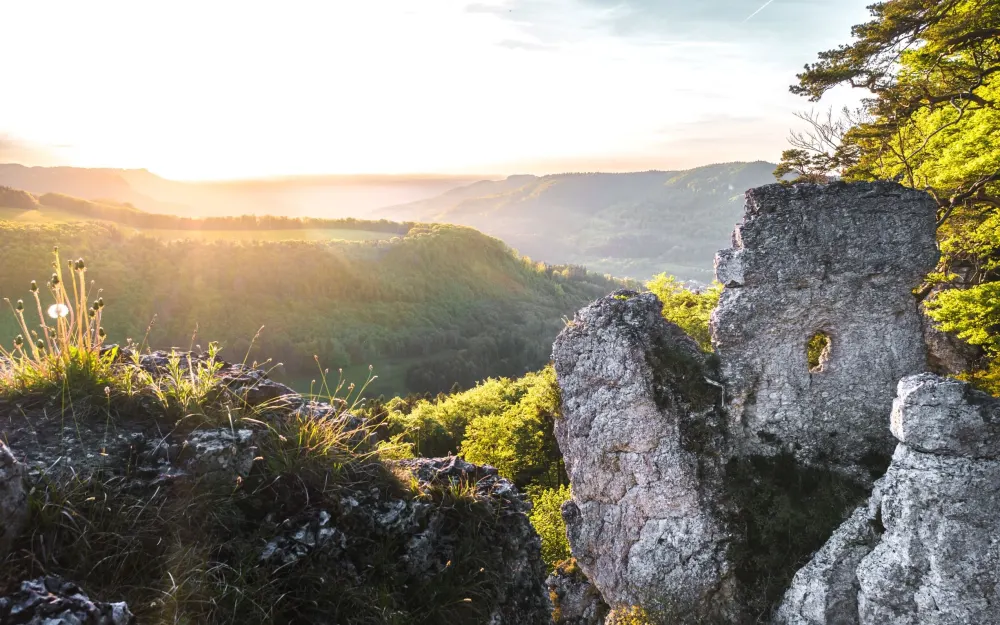 Ausblick vom Torfelsen